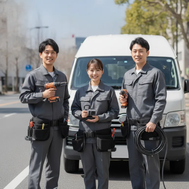 防犯カメラ設置 Adachi